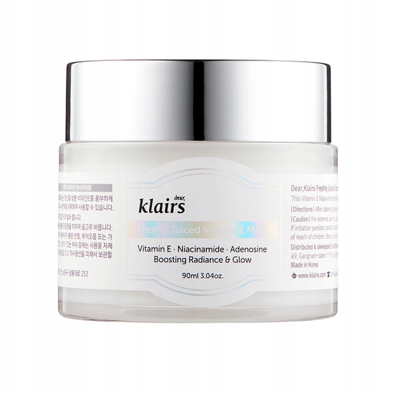 Klairs Freshly Juiced Vitamin E Mask, 90 ml Omlazující maska