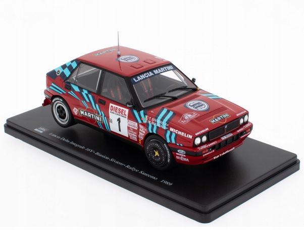Lancia Delta Integrale 16V Biasion-Siviero Rallye Sanremo 1989 1:24