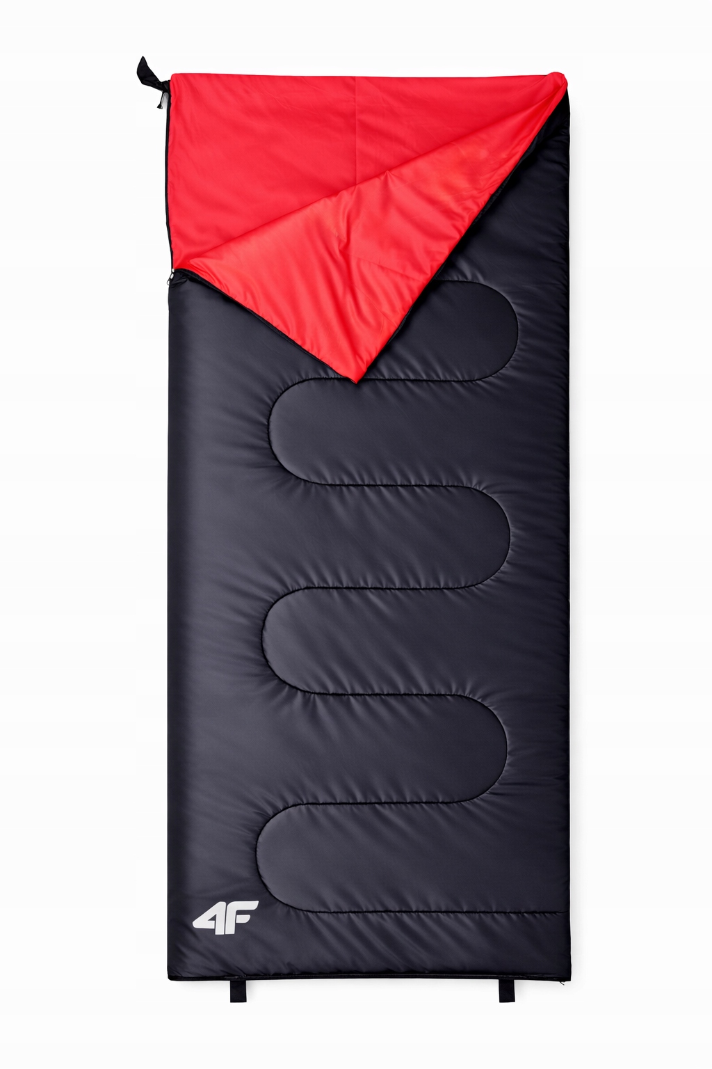 Turistický spací pytel přikrývka 4F SLBU009 černá 75x190 cm