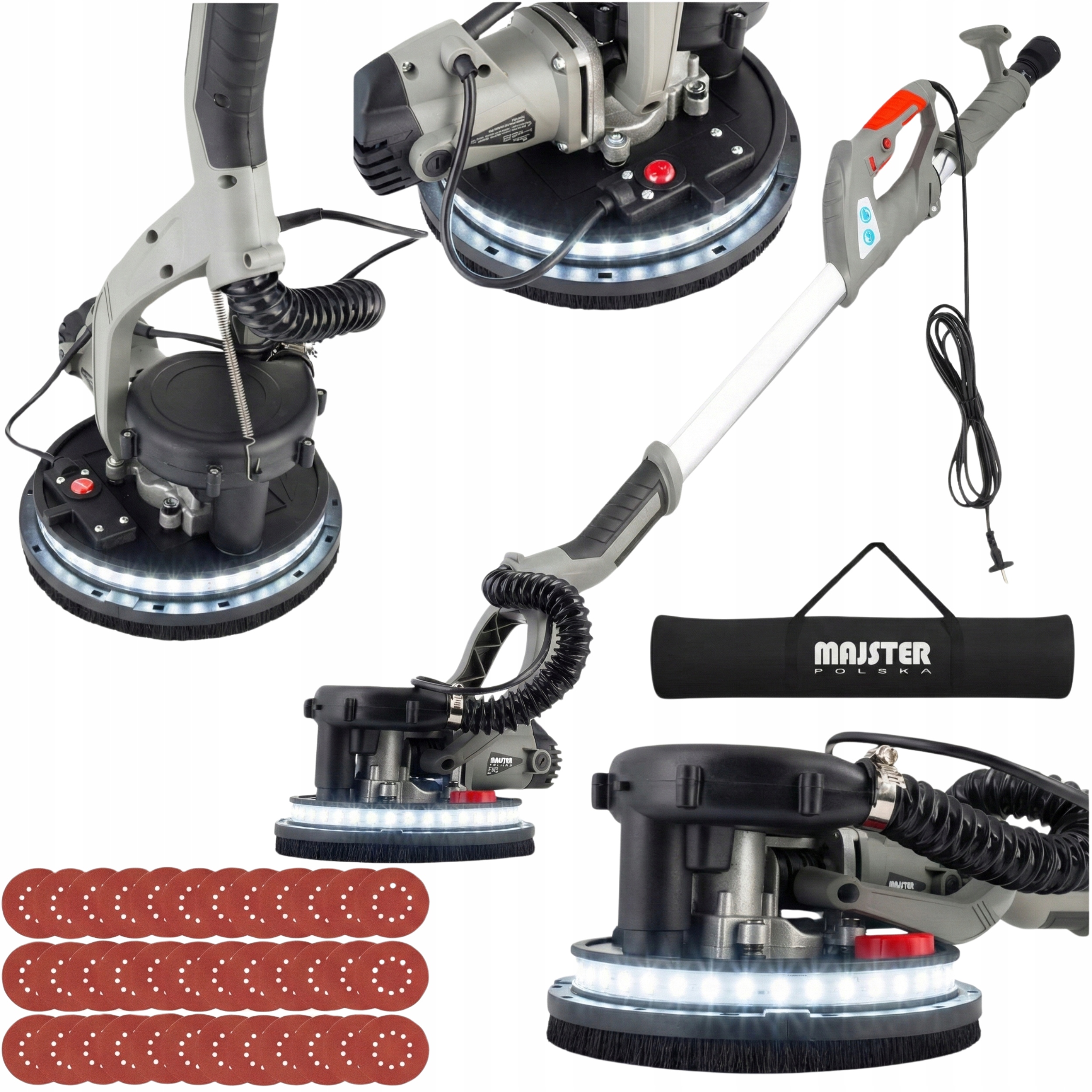 Szlifierka do gipsu z wysięgnikiem 2000W MP0018