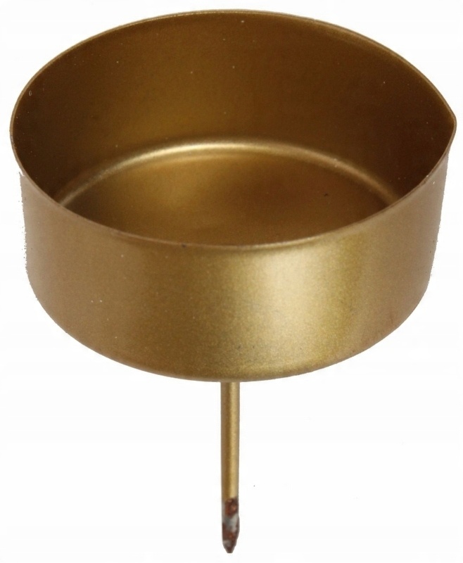 

Świecznik Podstawa Pod Świecę Pinholder 4szt/4,2cm
