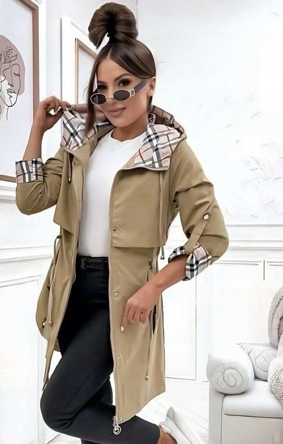 Bunda S Podšívkou KK60407 Písková XL (42)