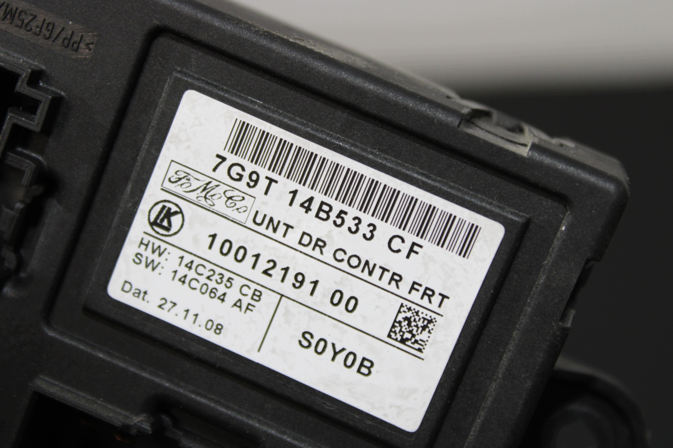 modul bedienteil tür links vorne 7G9T-14B533-CF FORD S-MAX MK1 2,2 TDCI