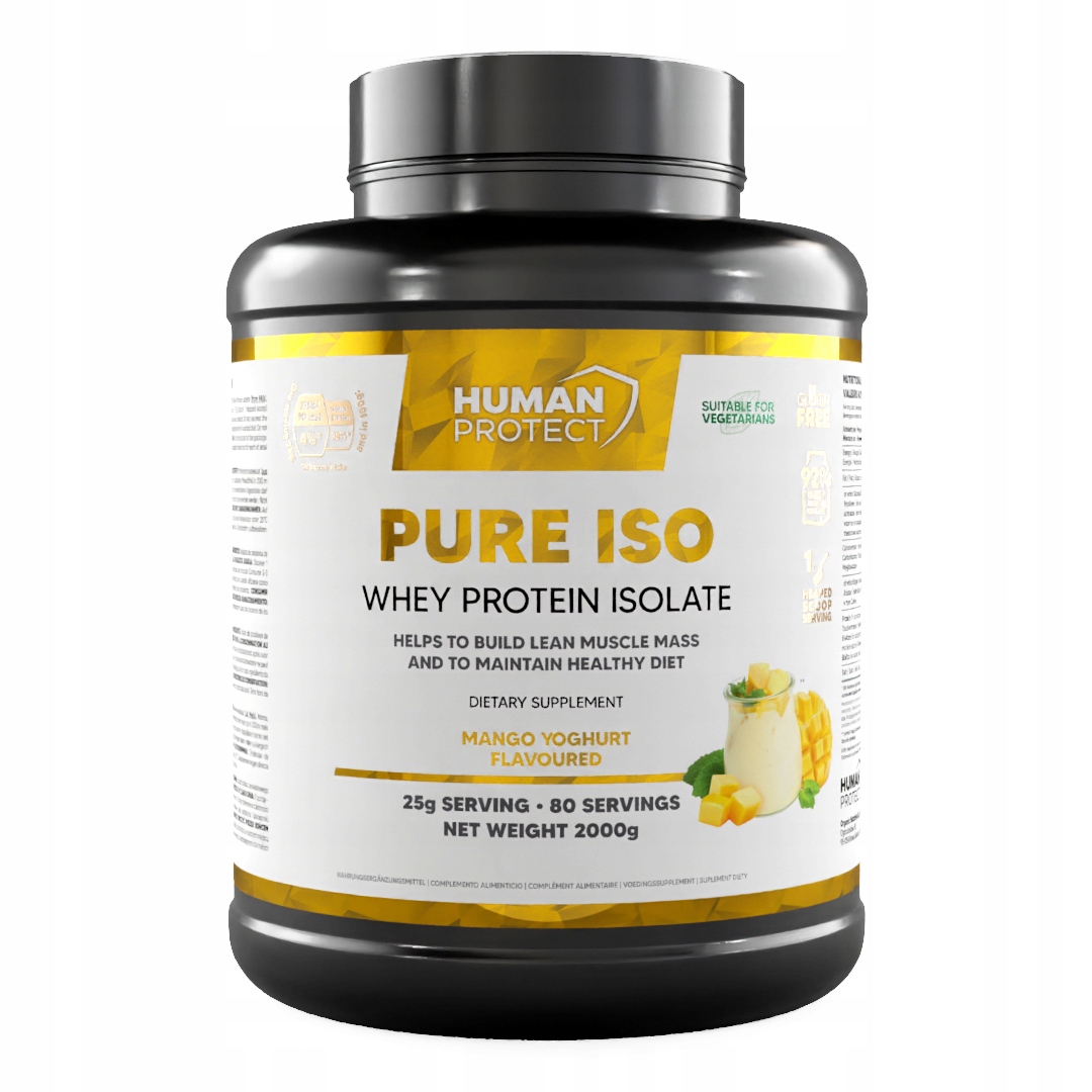 Protein proteinový izolát proteinový izolát Human Pure Iso 2000 g Wpi Whey
