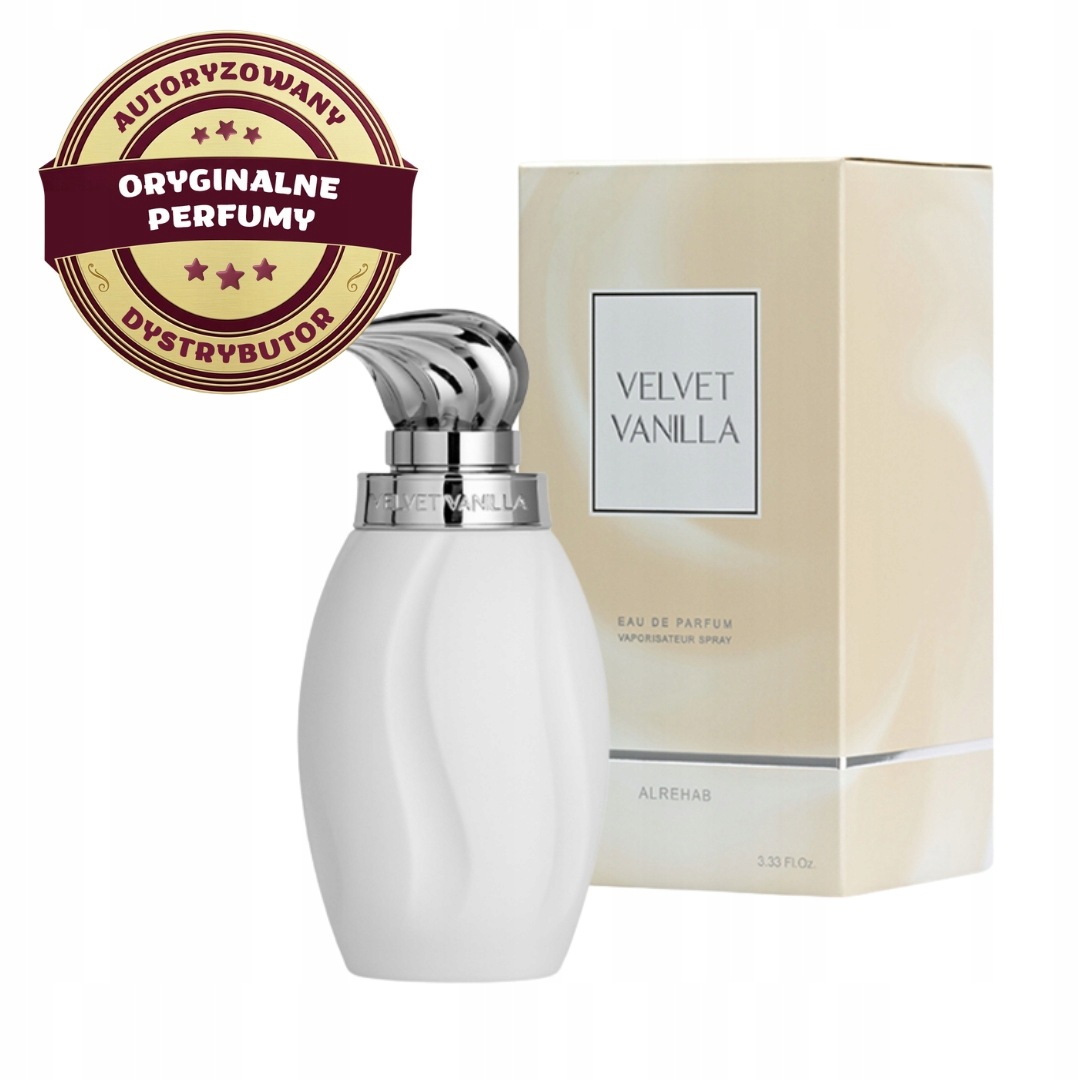 Velvet Vanilla Arabské Parfémy Elegantní Vanilkové 100 ml Al Rehab Edp