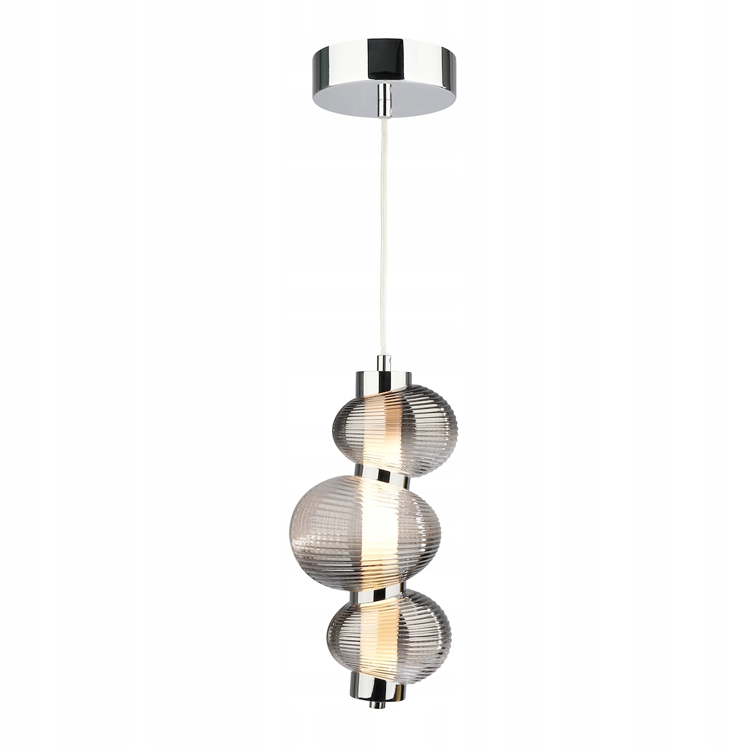 Lampa wisząca Bolla Smoked Led 12W barwa ciepła 3000K 1491lm ML1425 Milagro