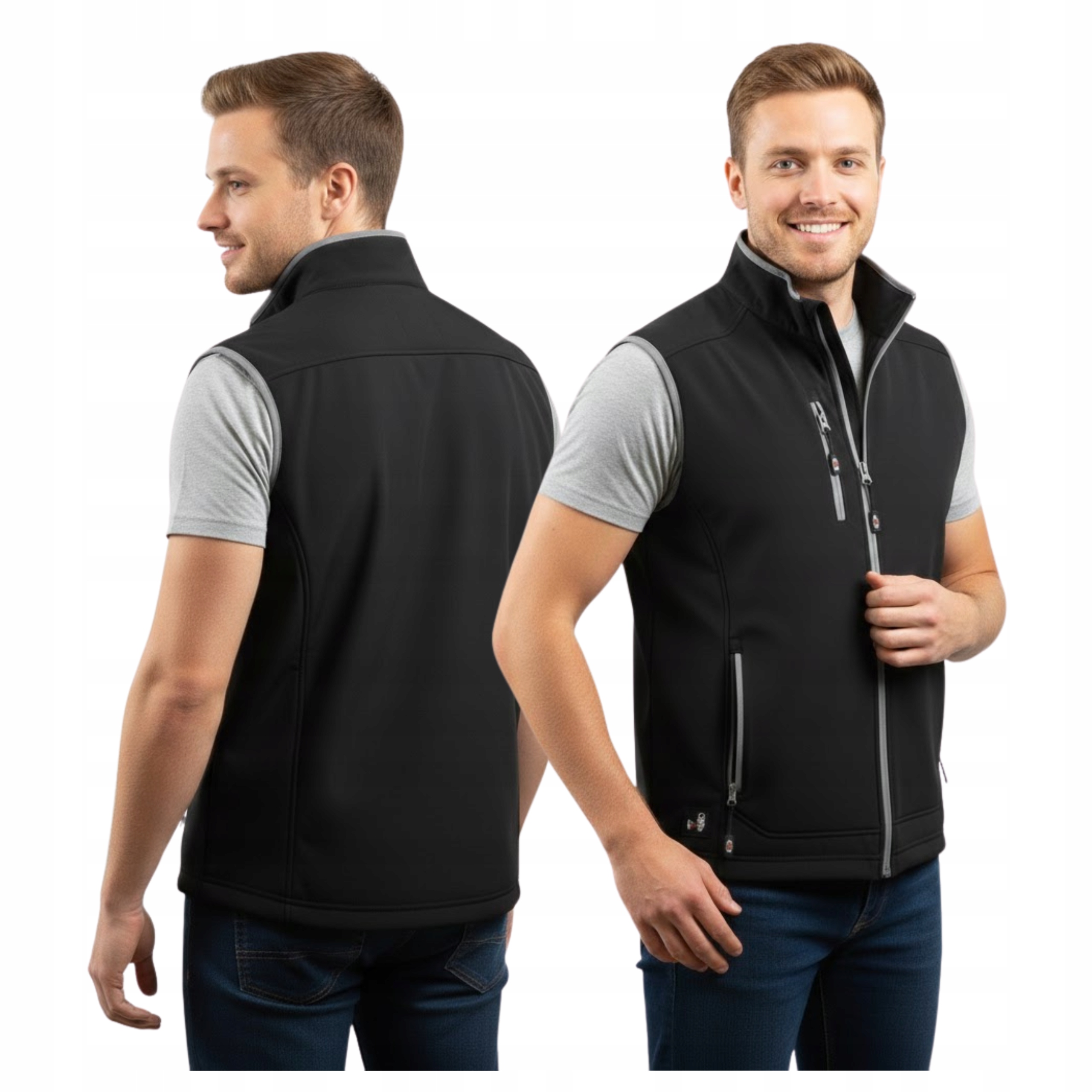 Kamizelka Bezrękawnik Softshell Ocieplany Robocza Oddychająca Cxs XL