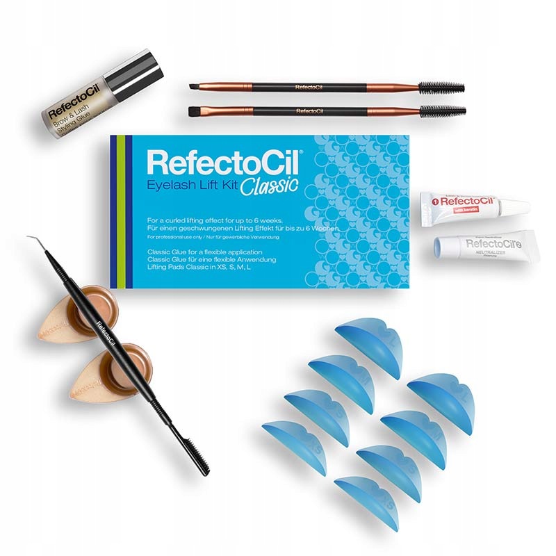 RefectoCil Sada pro lifting laminování řas obočí Classic Eyelash Lift Kit