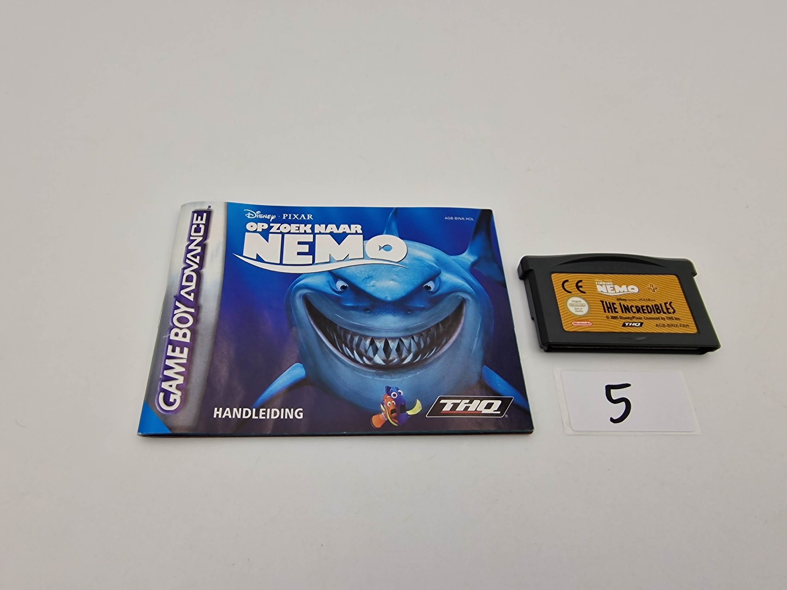 GAME BOY ADVANCE 2 GAMES IN 1 ORYGINAŁ Wersja językowa Francuska Inna