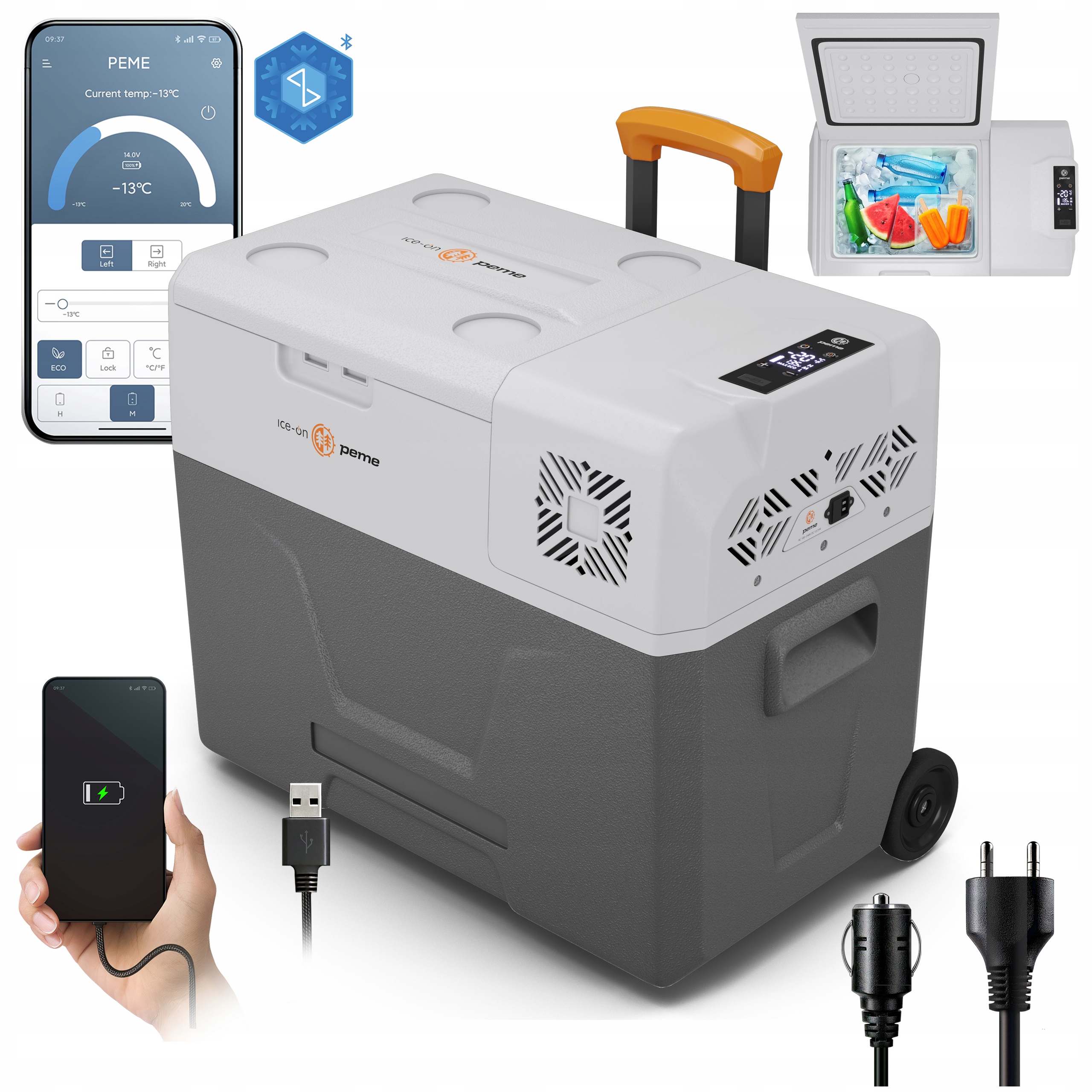 Lodówka Kompresorowa Elektryczna Zamrażarka Samochodowa Expedition 40 Peme