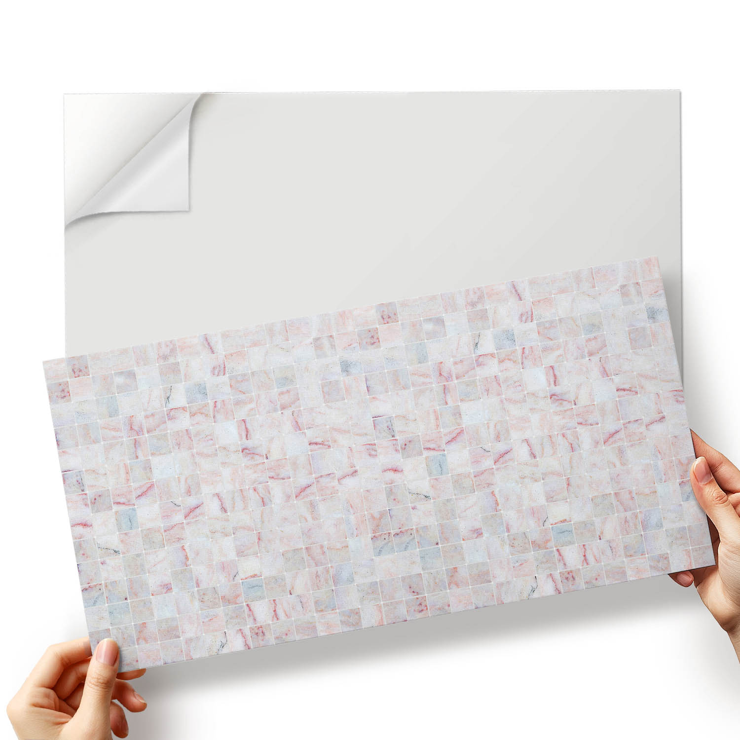 Balíček dlaždic Vinyl Kvádrová mozaika v uměleckém stylu 10x40x20 cm