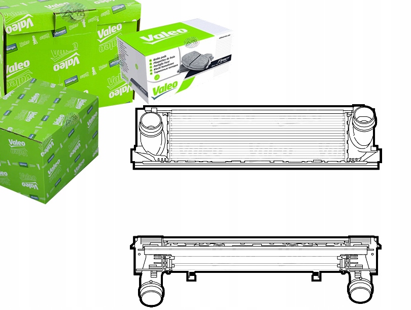 ИНТЕРКУЛЕР BMW F20 F30 F32 2d N55b30a VALEO