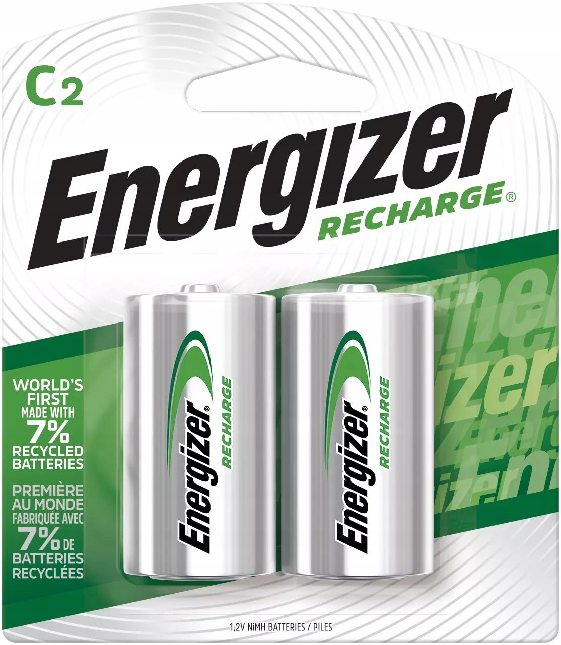 Akumulatorek Energizer C (R14) NiMH 2500 mAh 2 szt.