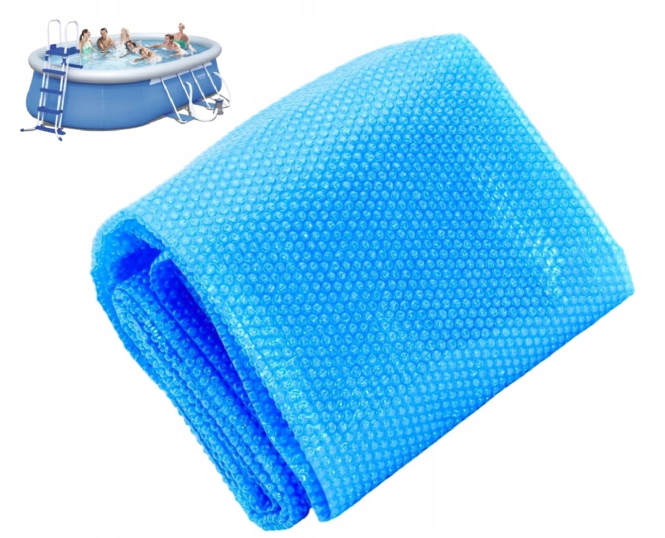 Solární fólie rohož Bestway Steel Pro 610x366x122cm pro zahradní bazén 6x3,6m