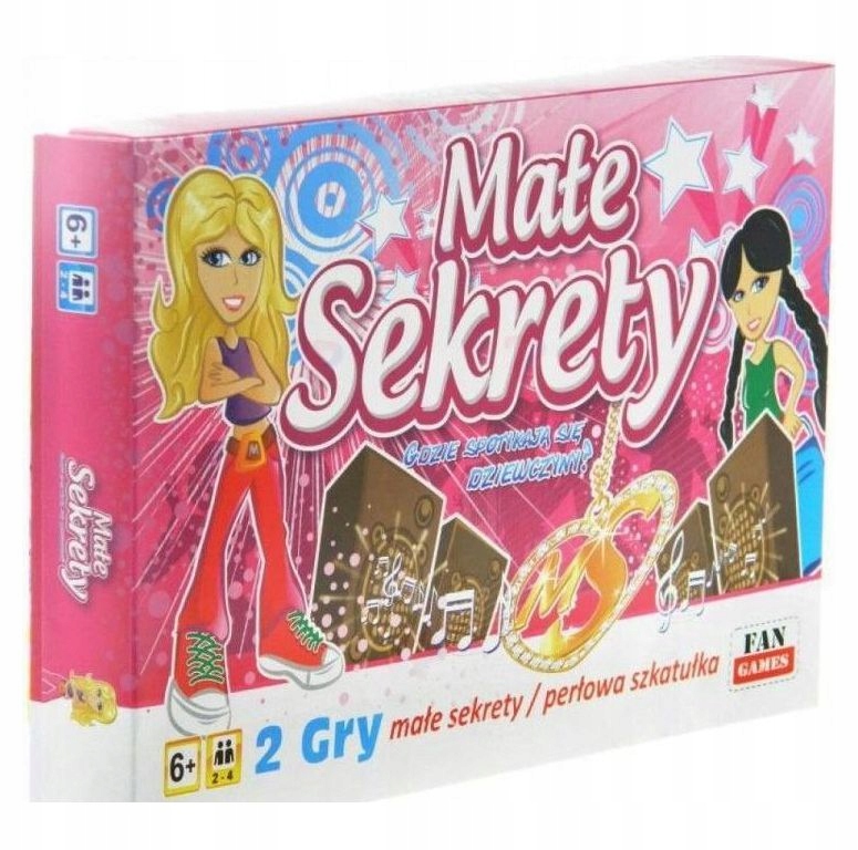 

Małe Sekrety+perłowa Szkatułka [gra Planszowa]
