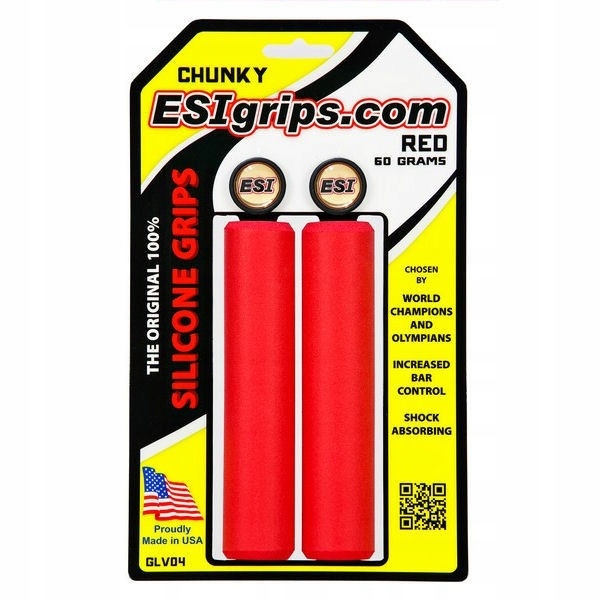 Esi Grips chwyty Chunky czerwone