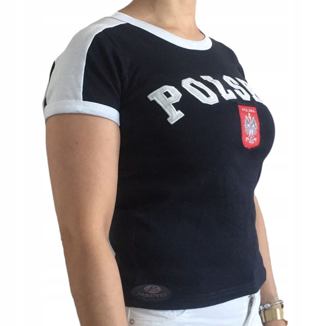 KOSZULKA KIBICA REPREZENTACJI POLSKI M mała Materiał dominujący bawełna