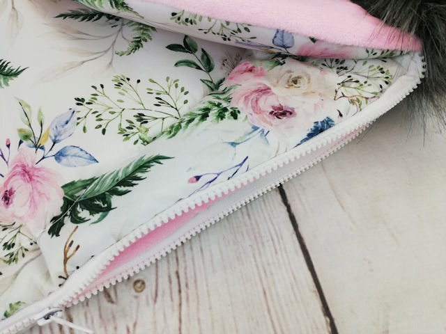 OCIEPLANY GRUBY ŚPIWOREK SPIWÓR NA ZIMĘ RĘKAWICE Szerokość 50 cm