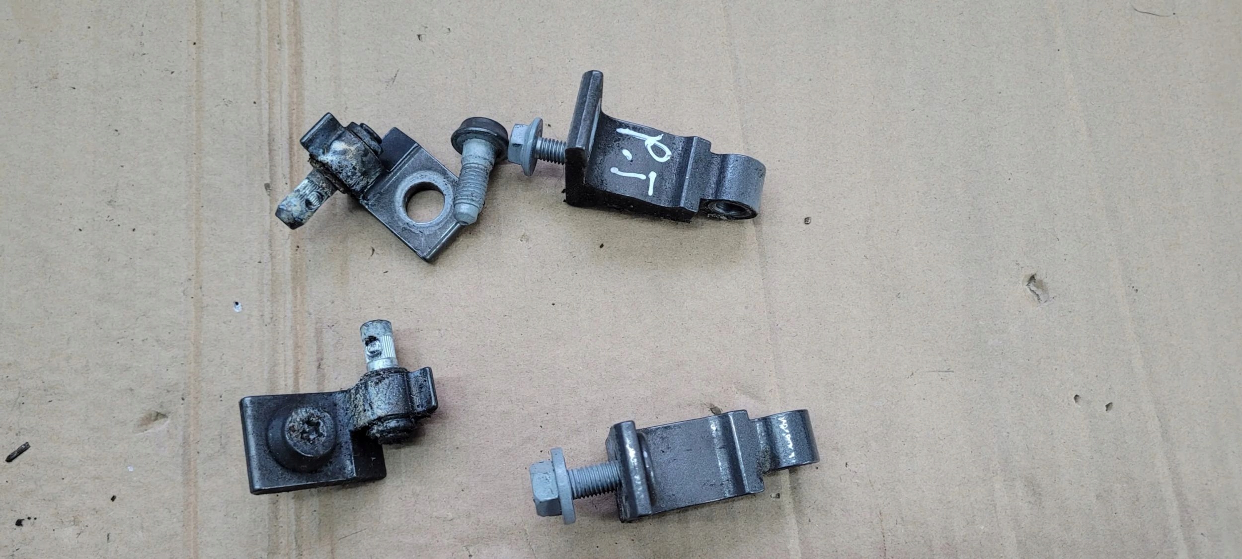 A6 C7 4G hinge hinges door right right rear part LY1P 2X