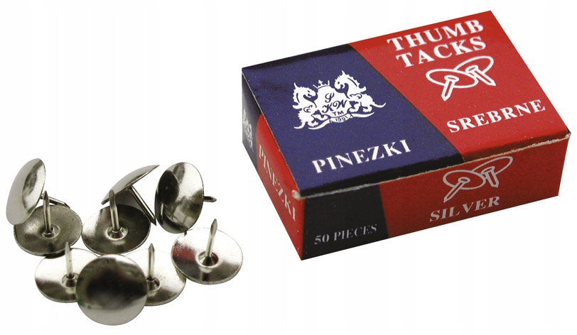 

Pinezki Srebrne /50SZT/