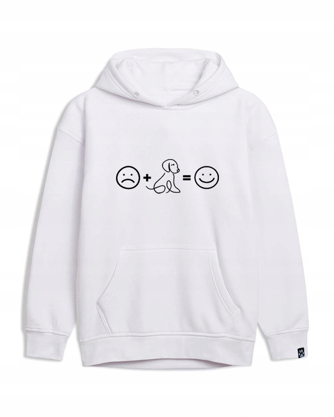 Mikina s štěstím psa