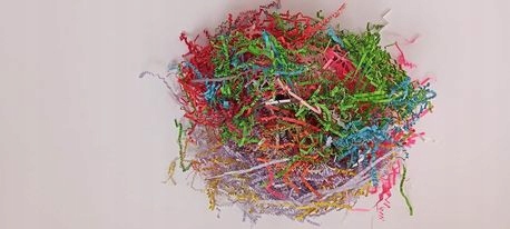 

Wypełniacz papierowy mix kolor wiórki 100 g