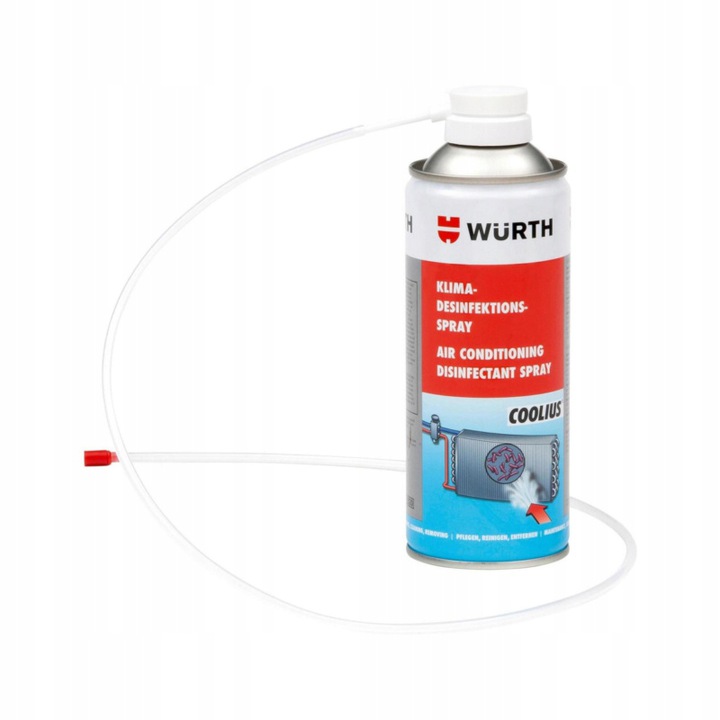 

Wurth Preparat dezynfekcyjny do klimatyzacji 300ml