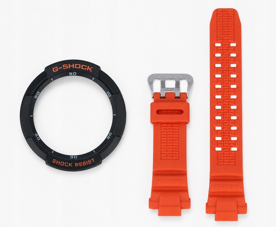 Originální sada Pásek Bezel Casio GW-3000M-4A oranžový originál