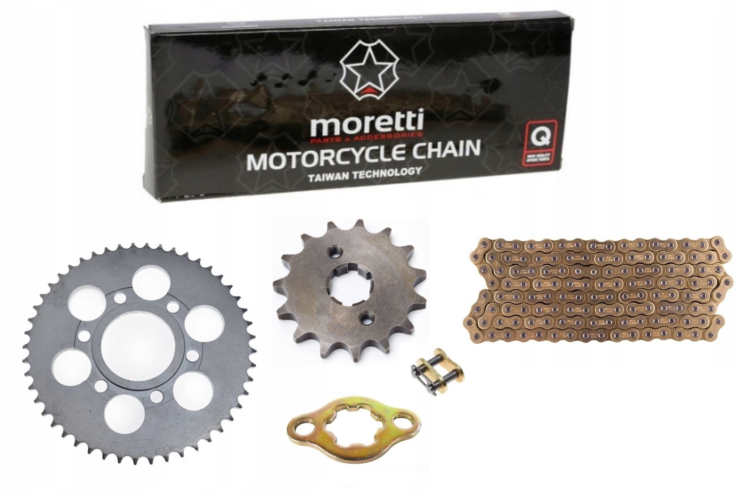 ZN501749MORZ - ZIPP GT PRO 50 17/49 ЦЕПНОЙ ПРИВОД ЗВЕЗДОЧКИ КОМПЛЕКТ