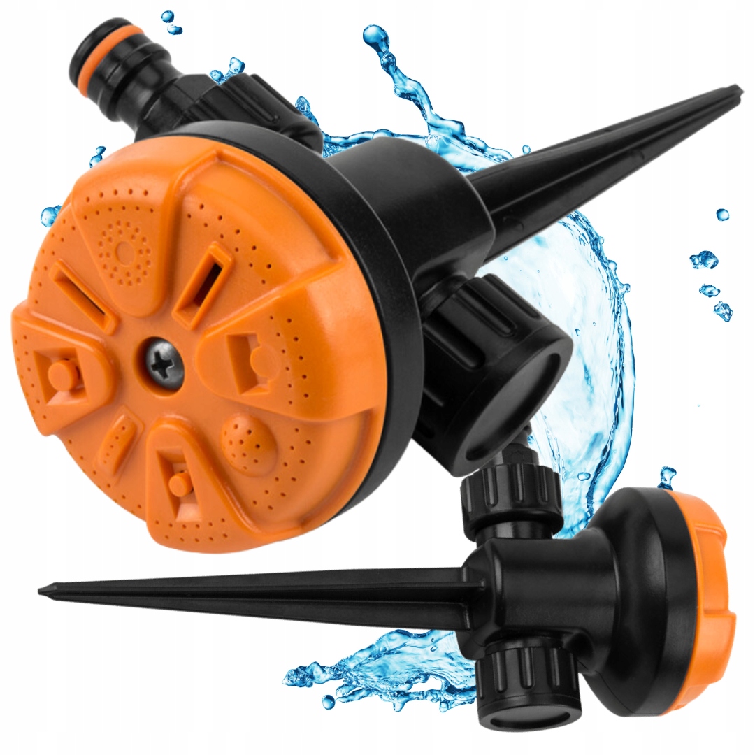 ZRASZACZ OGRODOWY 8-FUNKCJI WBIJANY Na kolcu Do Podlewania Na wąż ogrodowy EAN (GTIN) 5906269992634