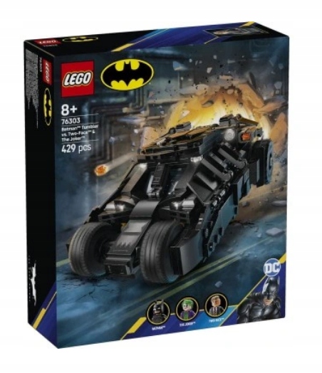 Lego 76303 Heroes DC Tumbler Batmana Versus Dvě Tváře A Žolík