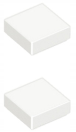 

Lego Płytka Tile 1x1 Biały 307001 3070b 2szt