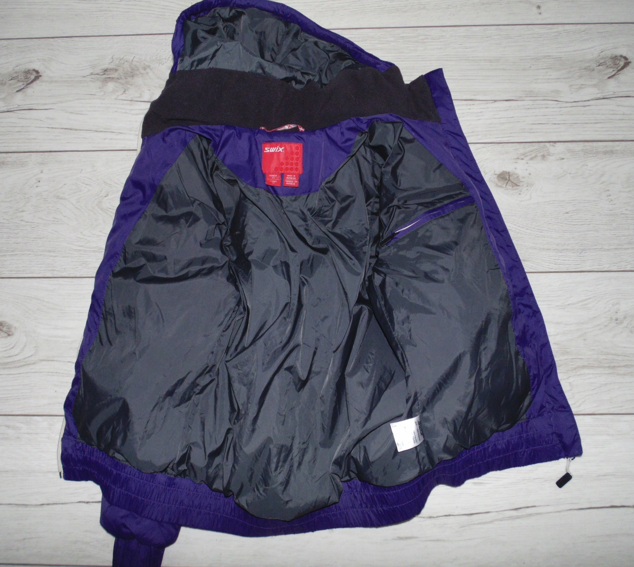 SWIX KURTKA DAMSKA PUCHOWA r. XS S Zapięcie zamek