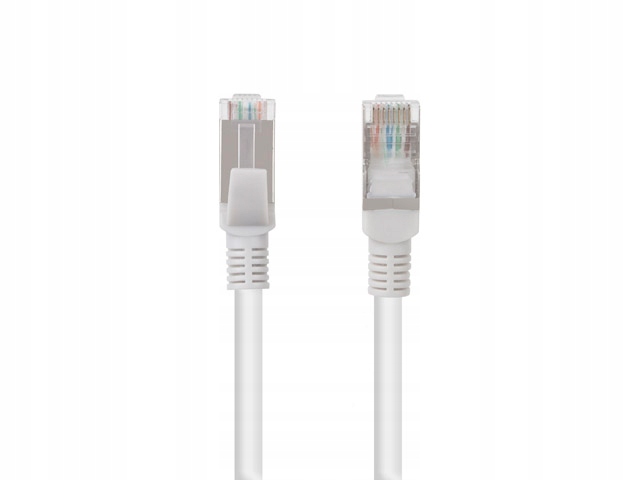 Kabel 10m Przewód Lan Sieciowy RJ45 cat 5e F/utp
