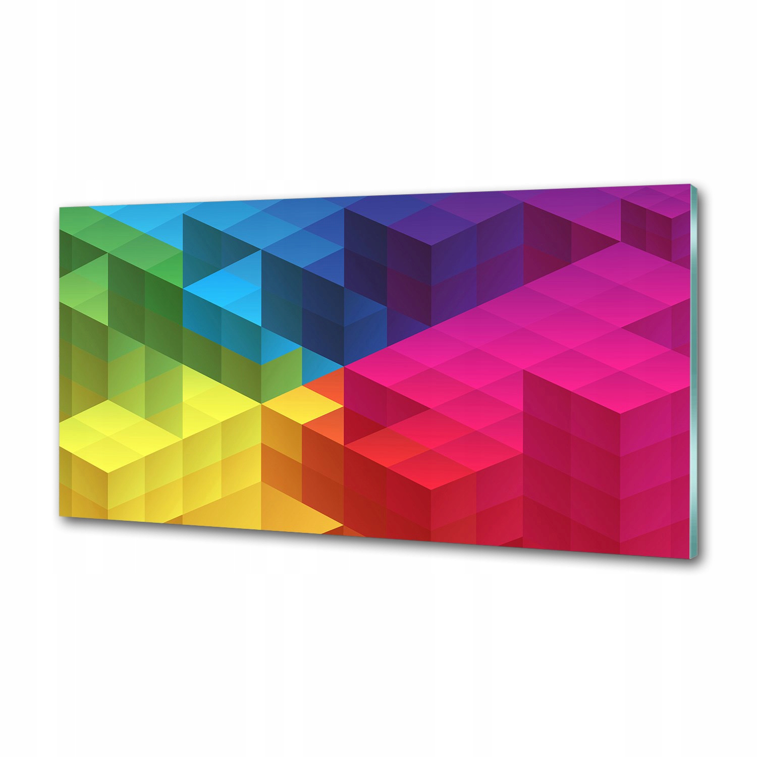 Panel do kuchyne Geometrické pozadie 100 x 50 cm Lepidlo