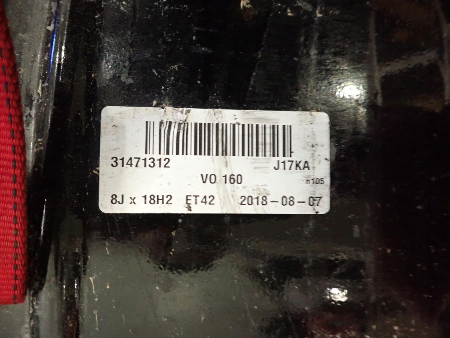 disk disk VOLVO 5x108 ET42 8J 18" 31471312