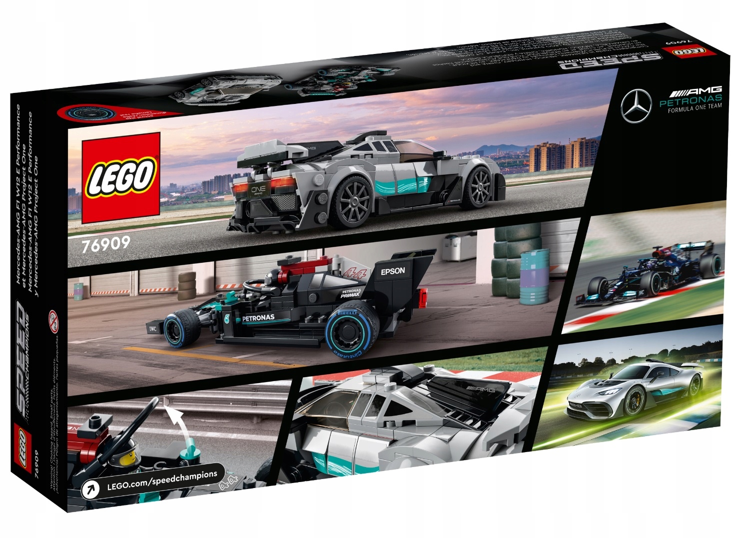 LEGO Speed Champions 76909 Mercedes-AMG F1 W12 E Performance i AMG ONE Marka LEGO