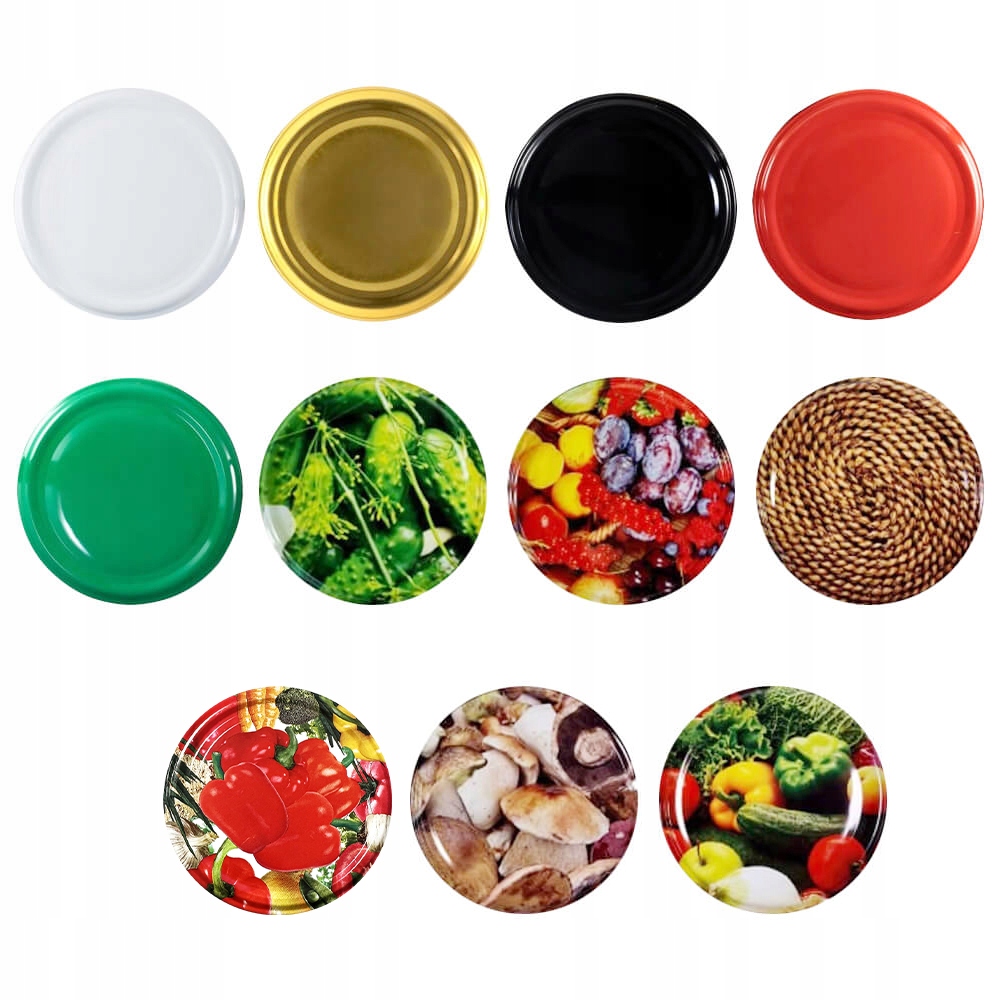 48x Słoik szklany 900ml SŁOIKI na MIÓD PRZETWORY OGÓRKI + WIECZKO FI82 Pojemność 900 ml