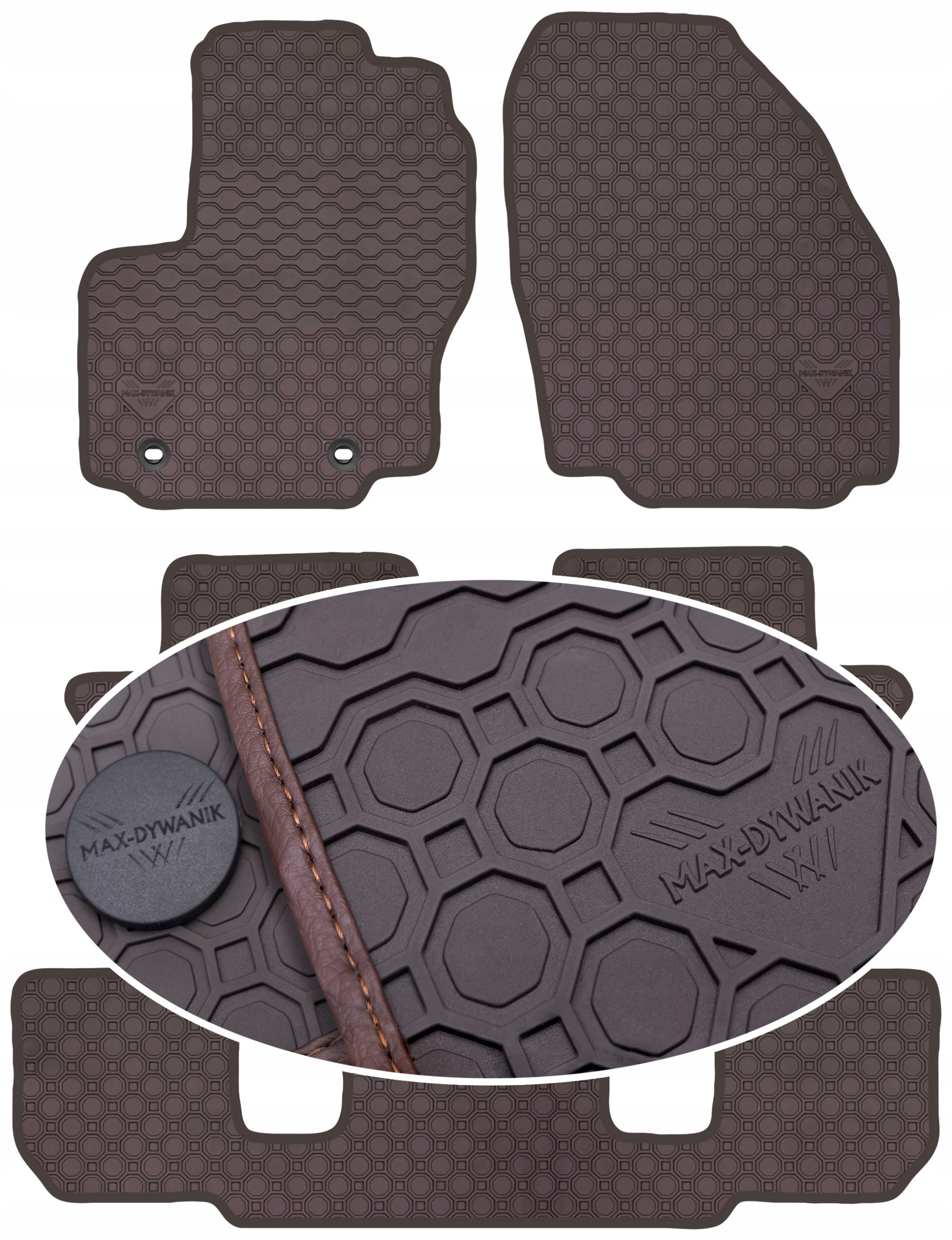 Ford S Max I 7os 2006-2010 Koberce Bronzové