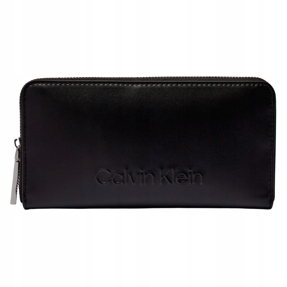 Calvin Klein Velká černá dámská peněženka na zip