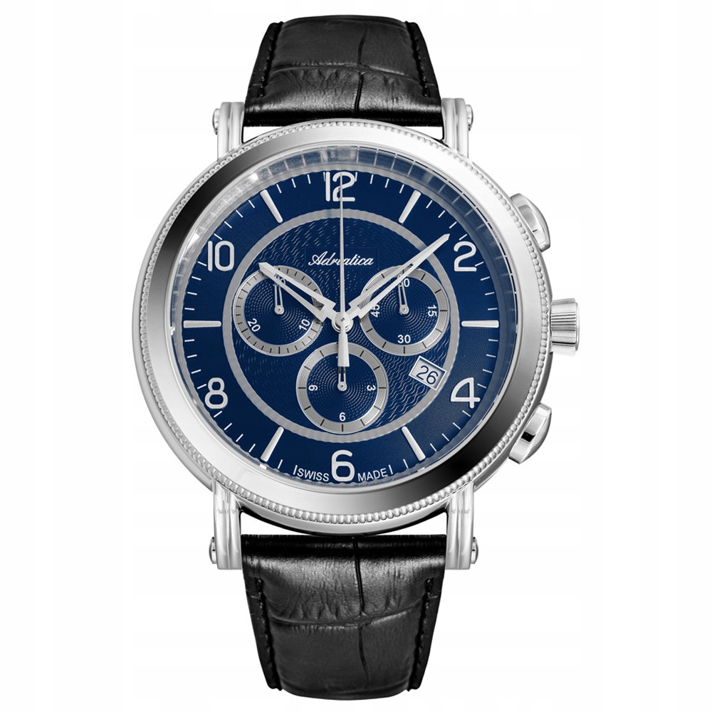 Pánské Hodinky Adriatica A8294.5255CH, černý řemínek