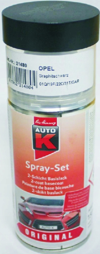

Opel 22C Gar Graphitschwarz Lakier Zaprawka Spray
