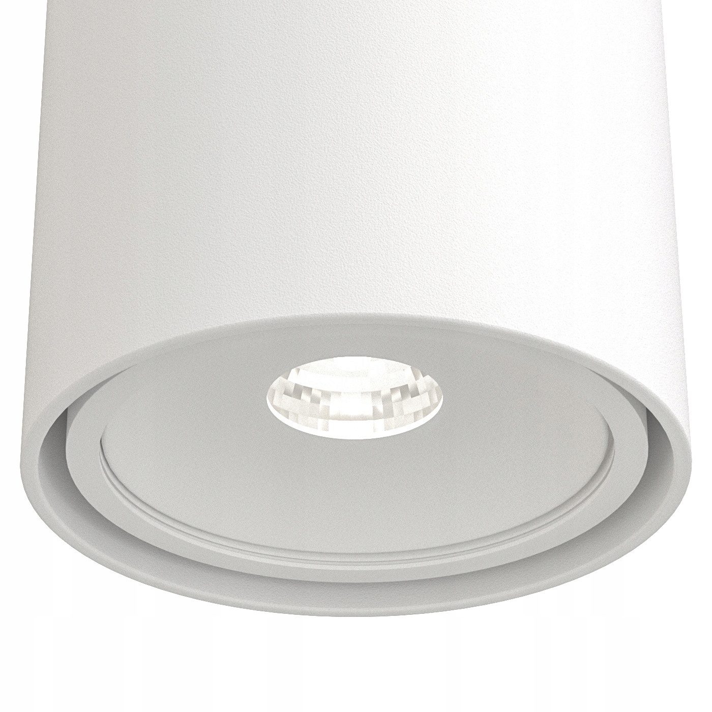 Bezchybne biele svietidlo Neo Bianco Mobile Ufo Bianco spot do obývačky