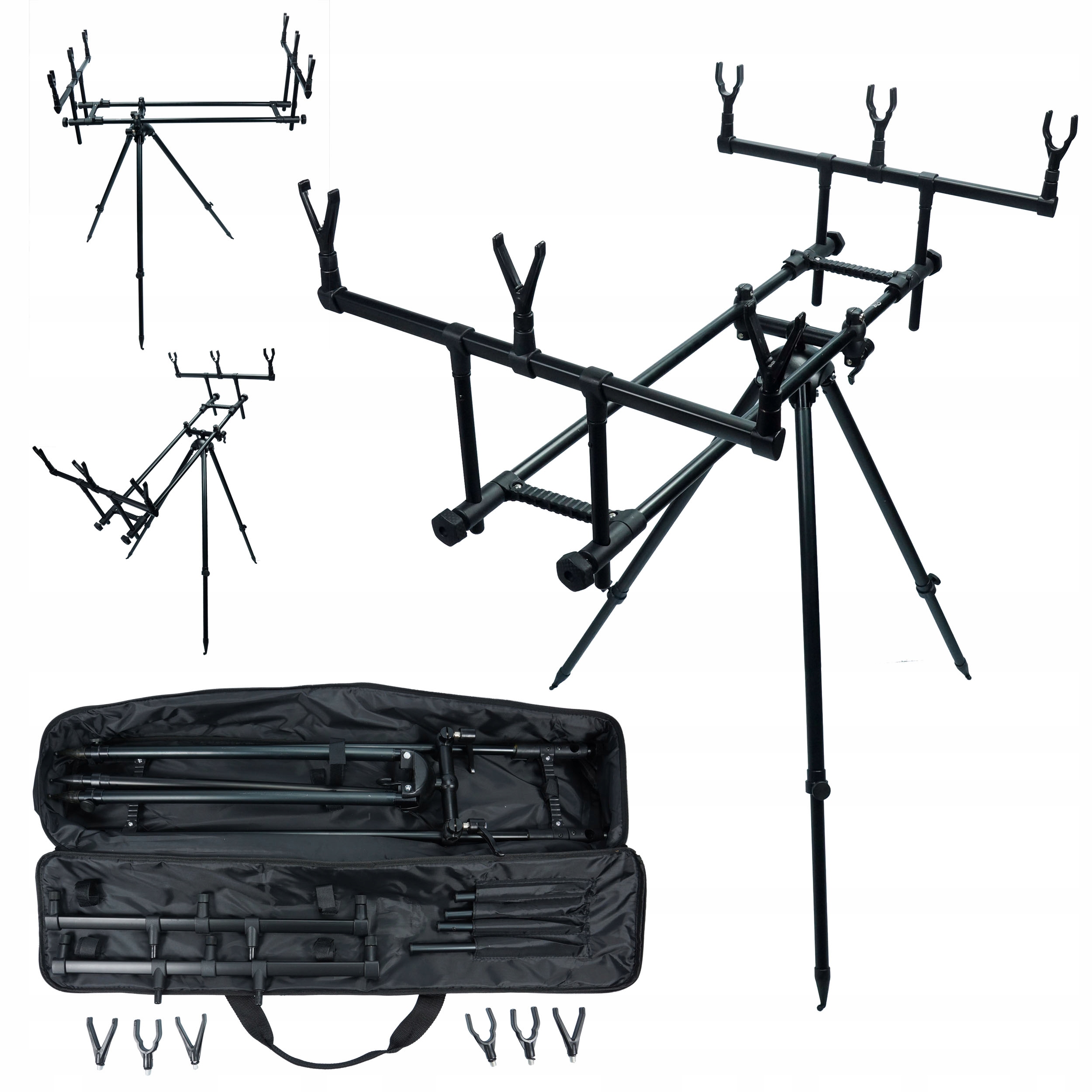 ROD POD STANOWISKO KARPIOWE STOJAK TRI-POD HOKKAIDO