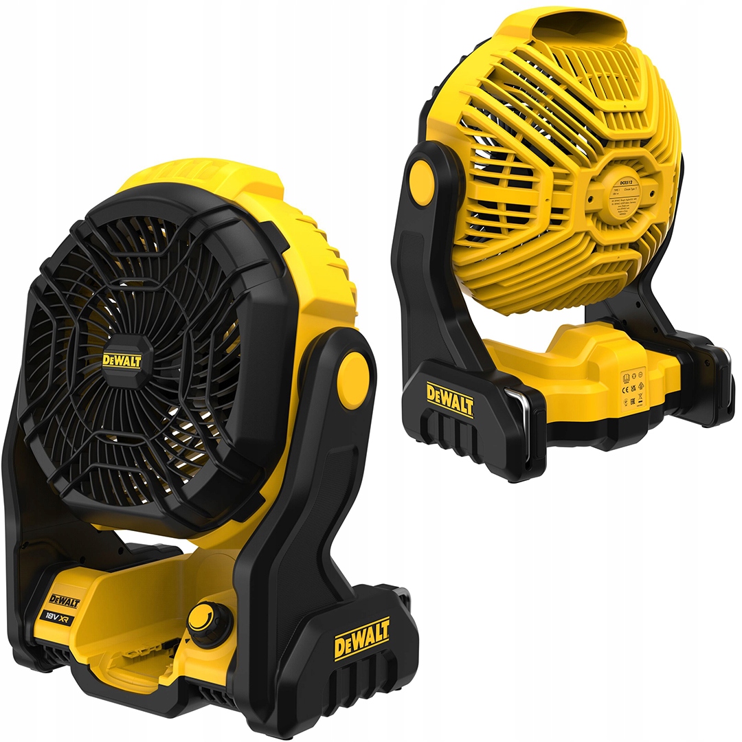 Akumulátorový ventilátor 18V IP54 DeWALT DCE512N