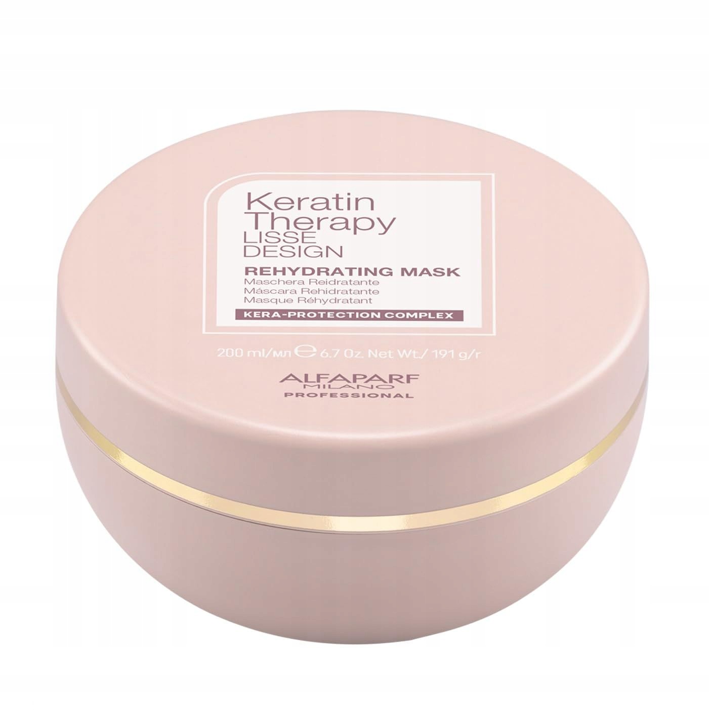 Hydratační maska na vlasy Keratin Therapy Lisse Design 200 ml