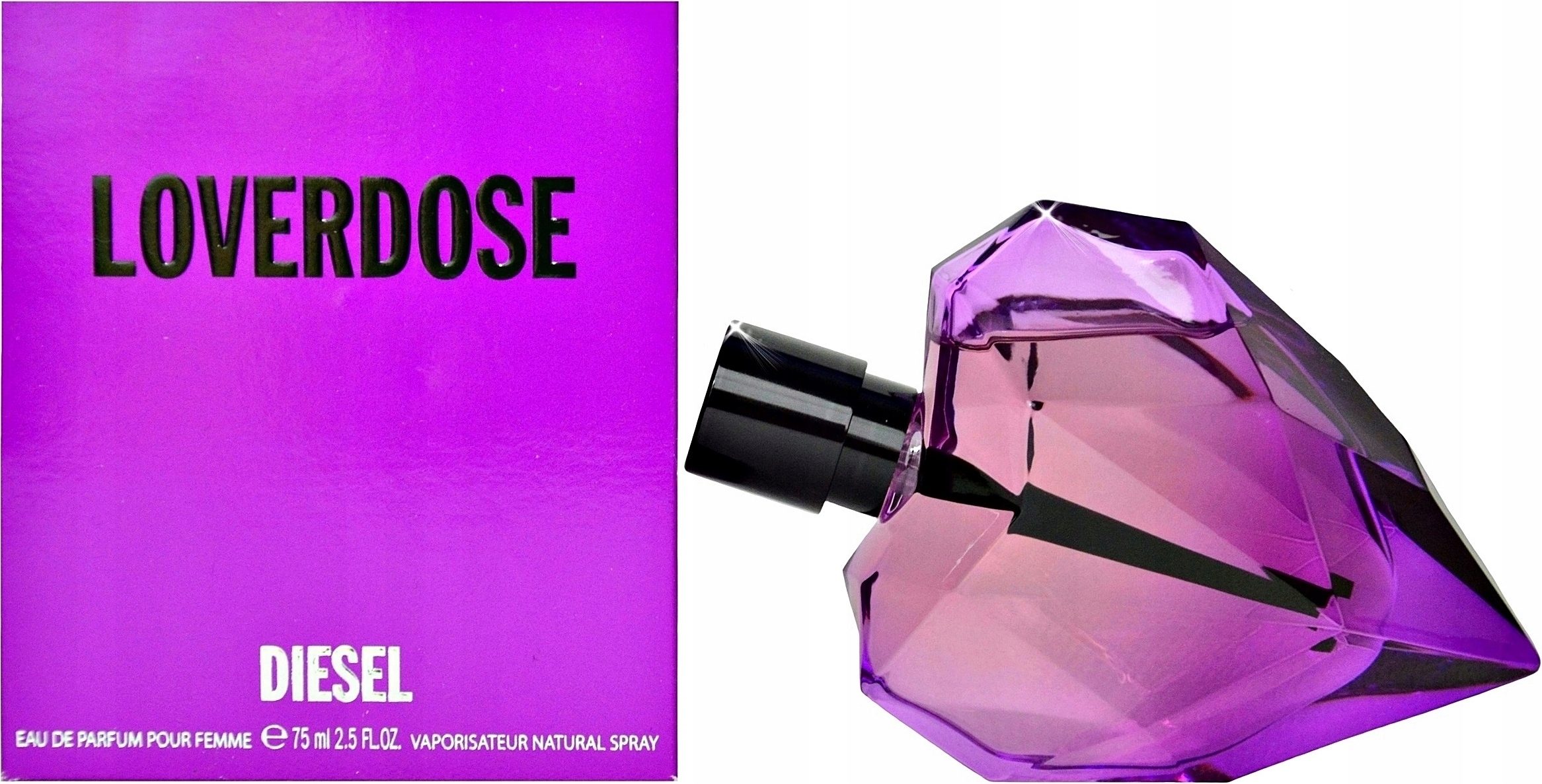 DIESEL LOVERDOSE EAU DE PARFUM 75ml EDP WOMAN