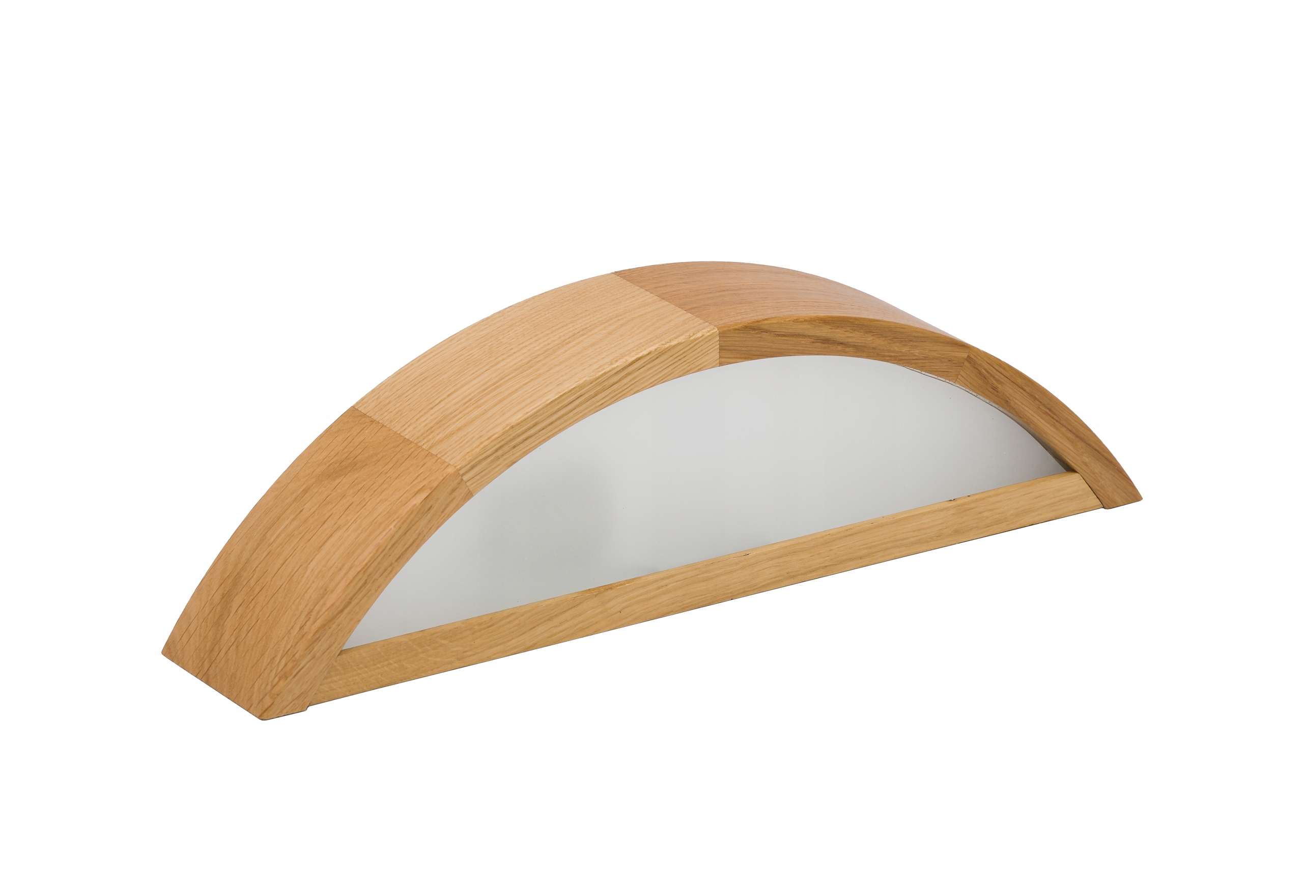 

Kinkiet drewniany Leja Półplafon Dąb