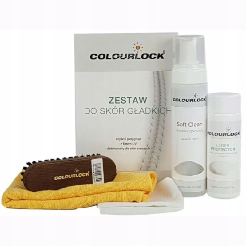 

Colourlock Do czyszczenia skór gładkich Zestaw