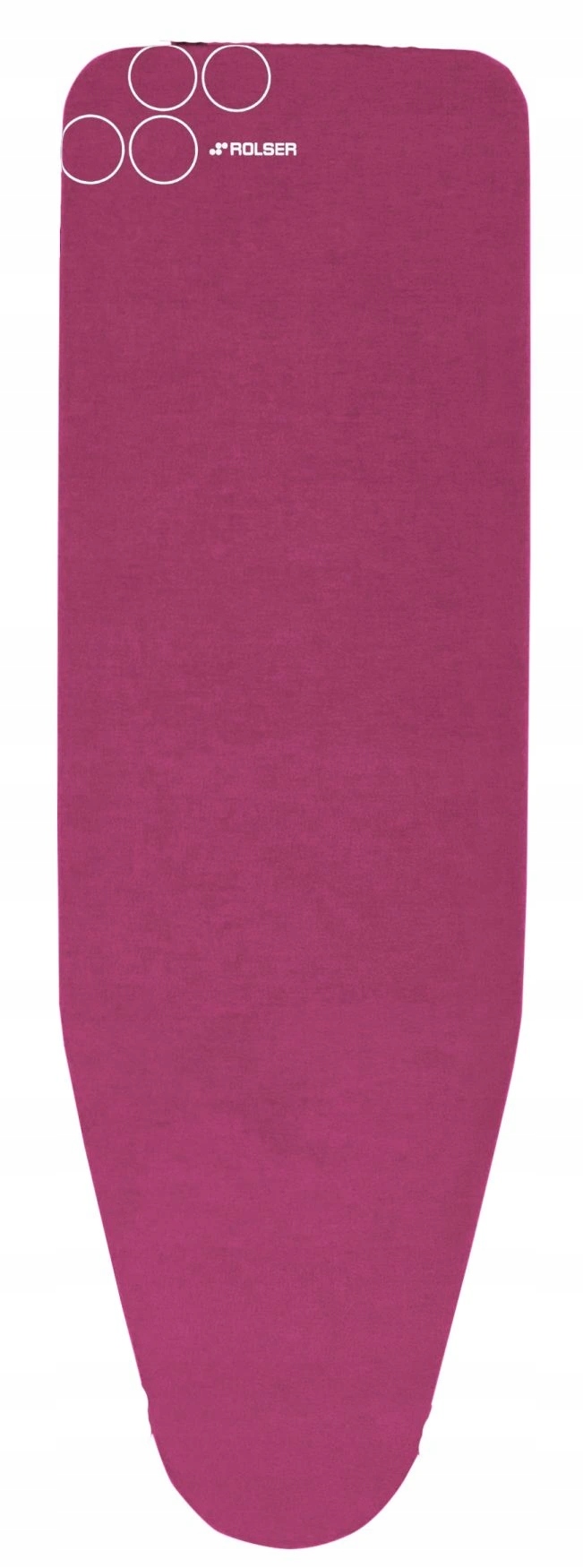 Levně Rolser potah na žehlící prkno 120 x 38cm, vel. potahu L, 130 x 48 cm, růžov